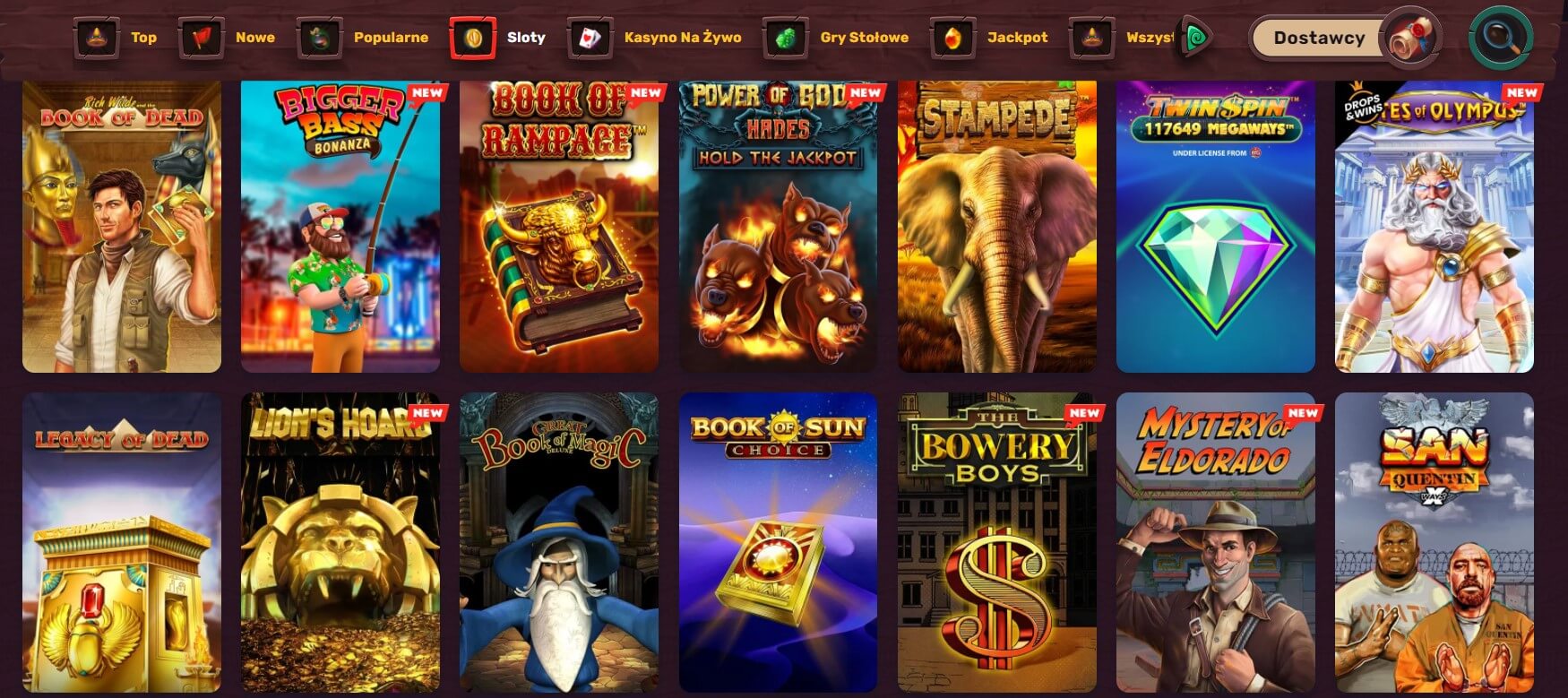 5gringos casino sloty online screenshot
