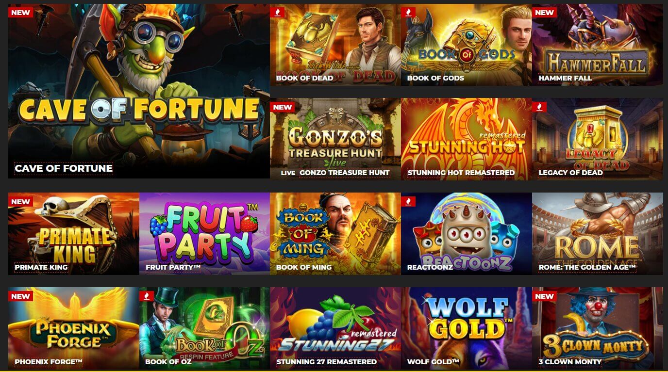 EnergyCasino gry kasynowe screenshot