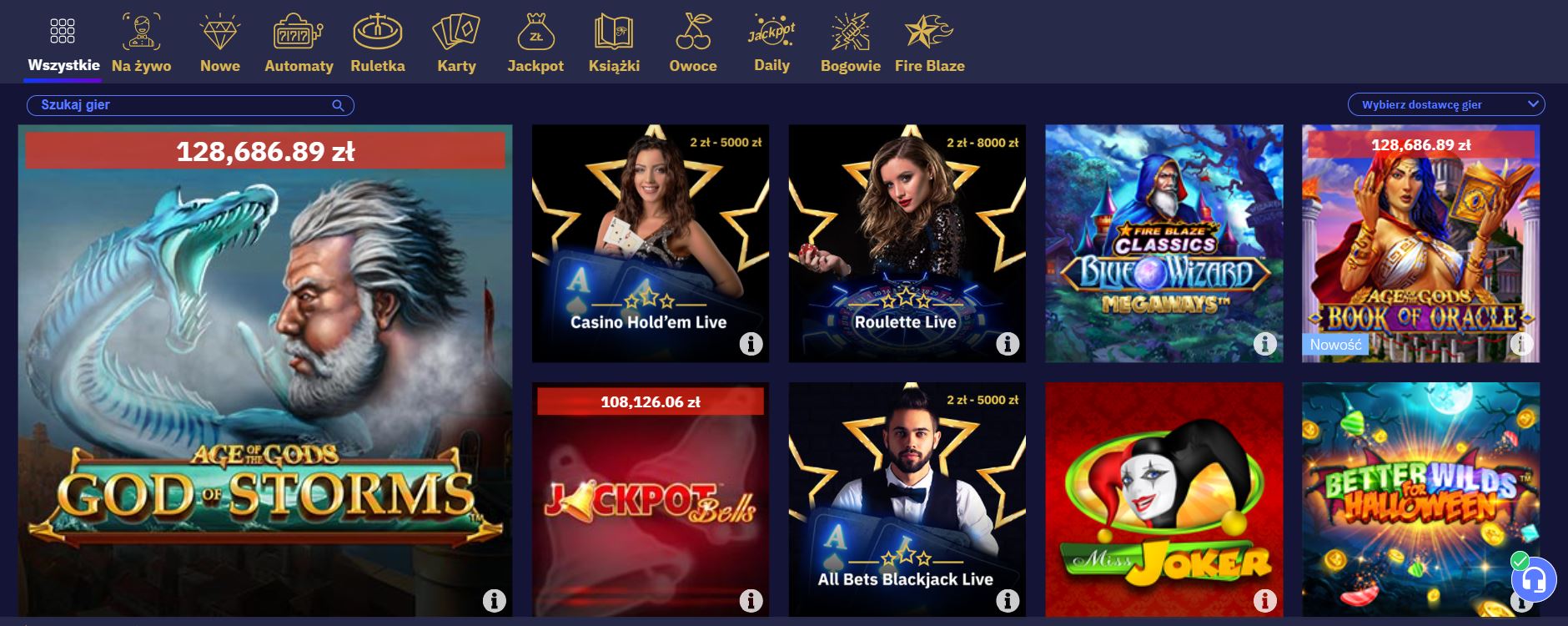 total casino gry screenshot