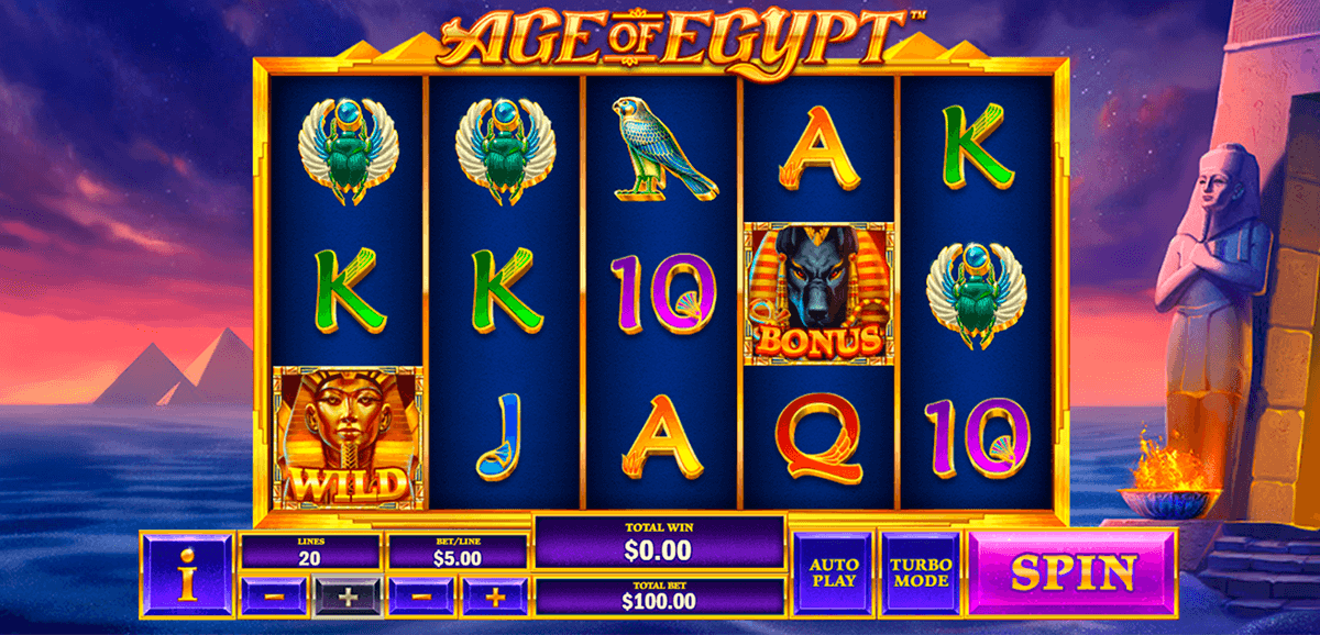 age of egypt playtech automat online 