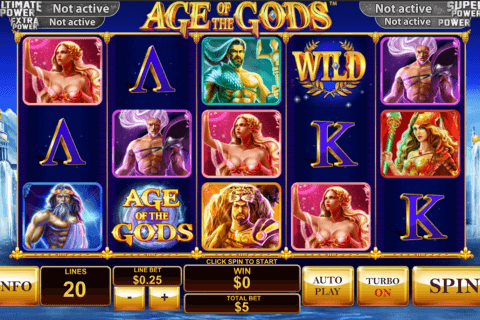 age of the gods playtech automat online