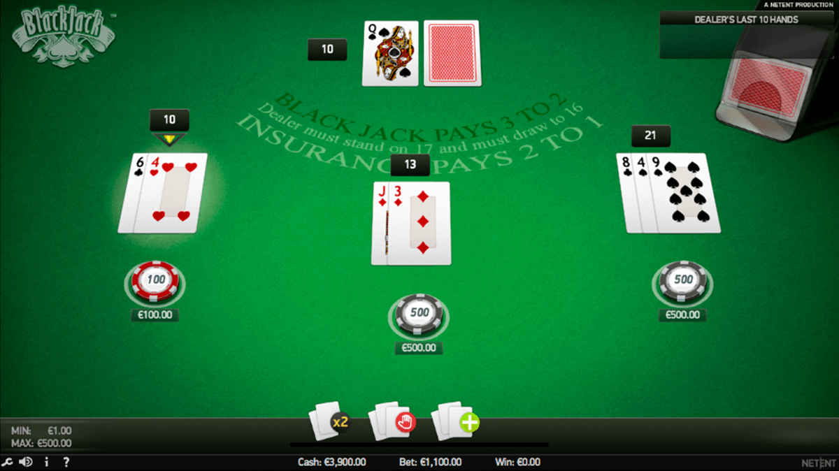 blackjack pro netent blackjack online