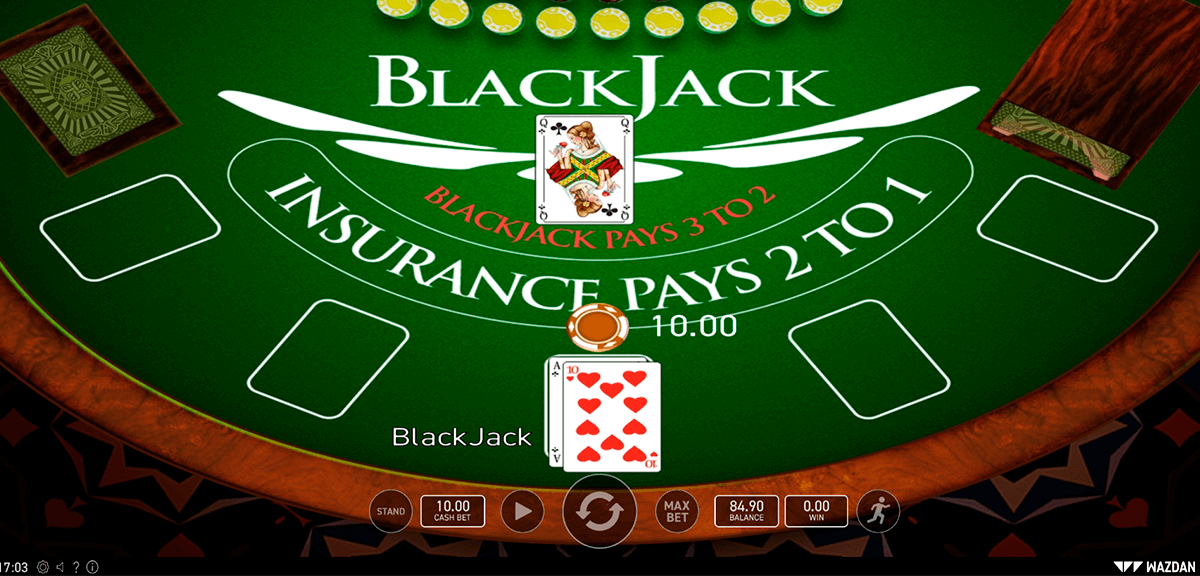 blackjack wazdan blackjack online