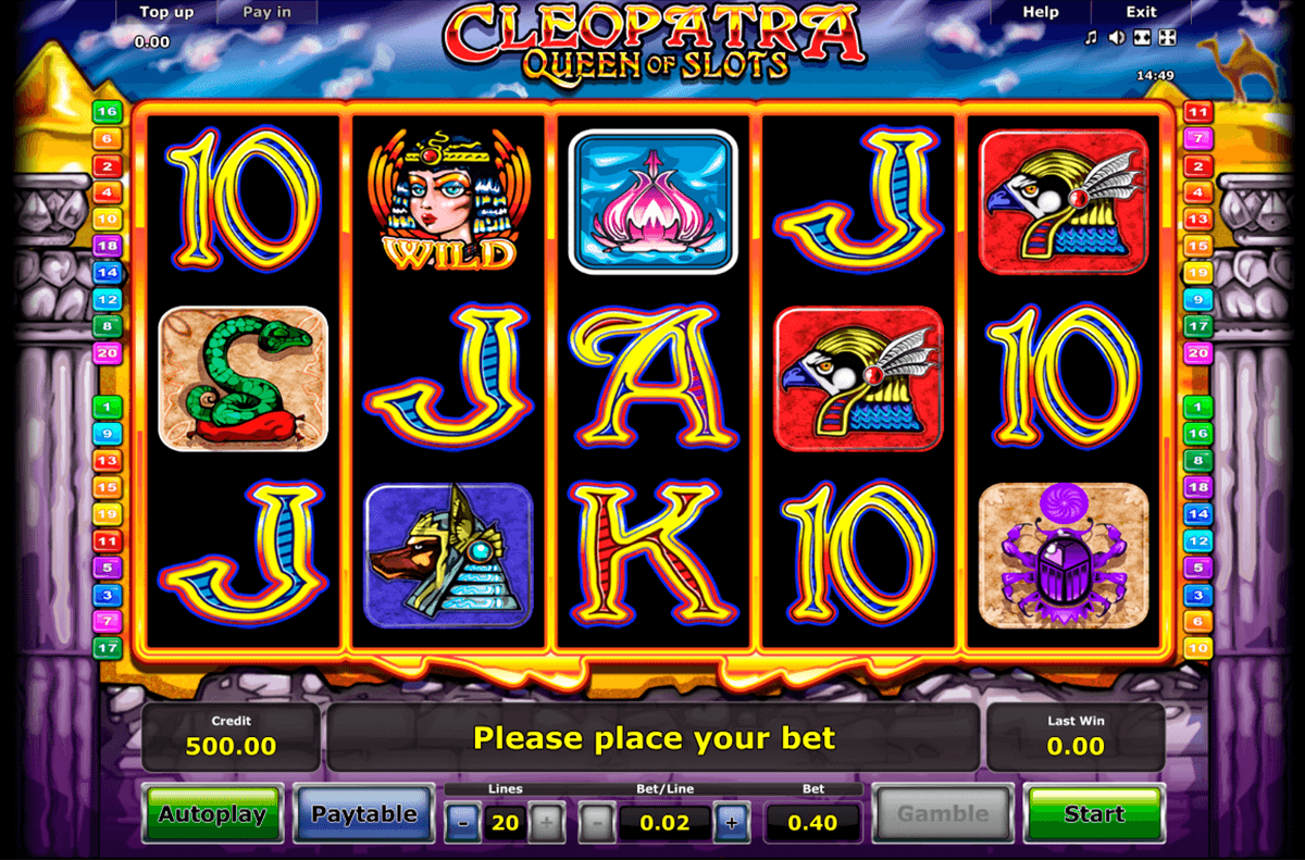 cleopatra novomatic automat online