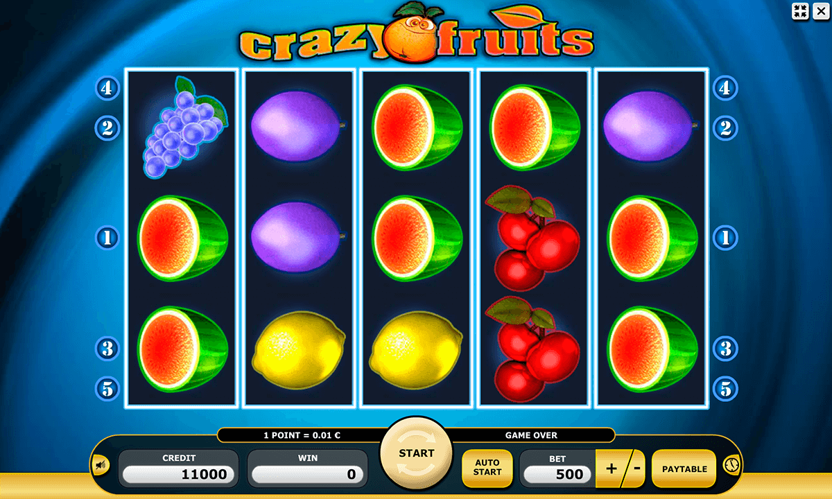 crazy fruits kajot automat online 