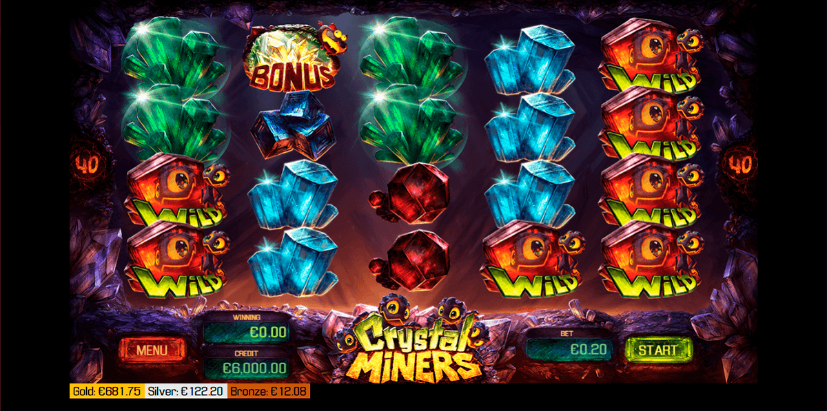 crystal miners apollo games automat online 