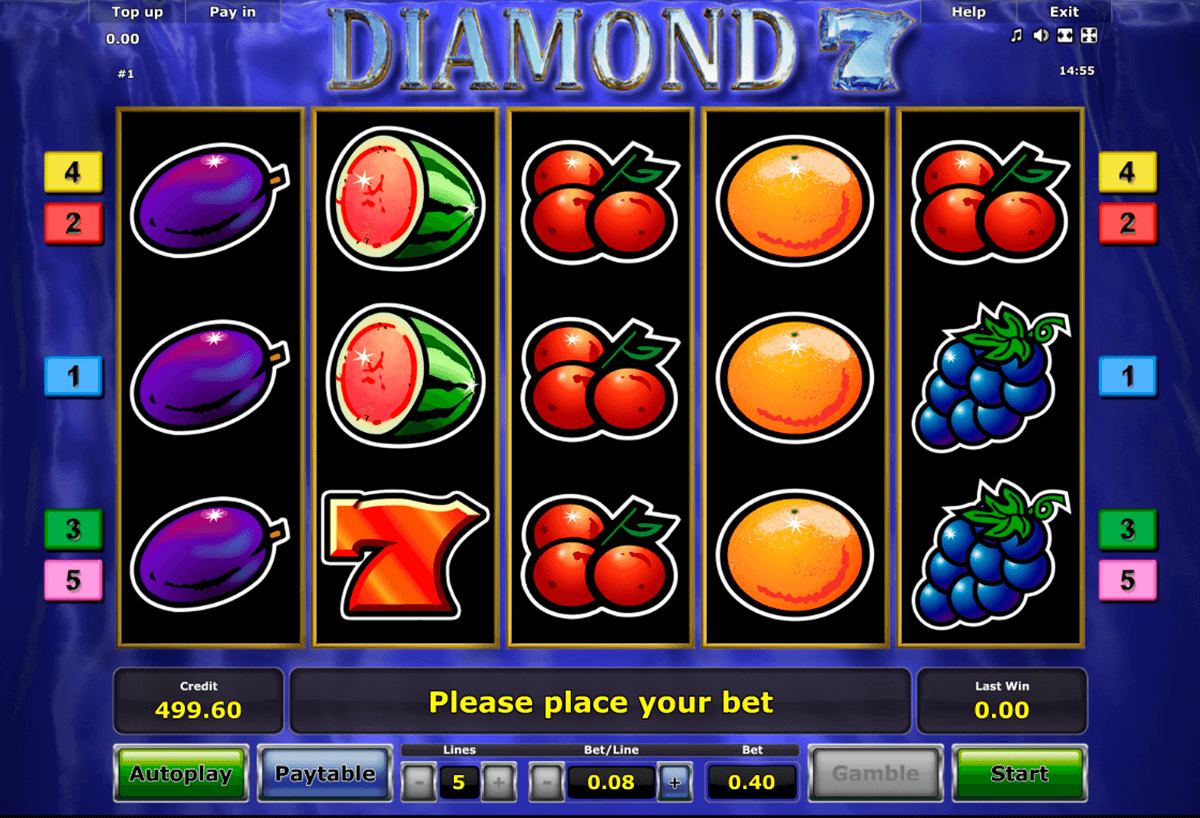 diamond 7 novomatic automat online