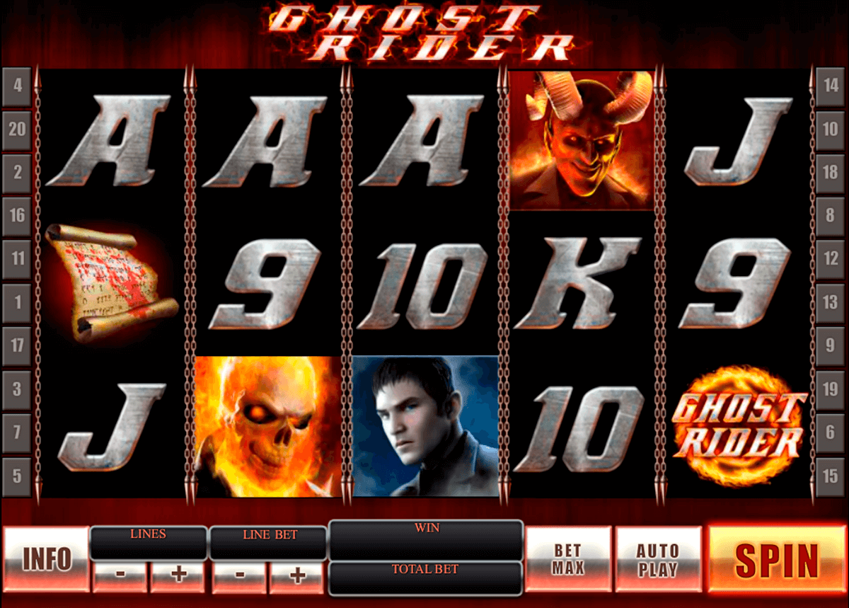 ghost rider playtech automat online