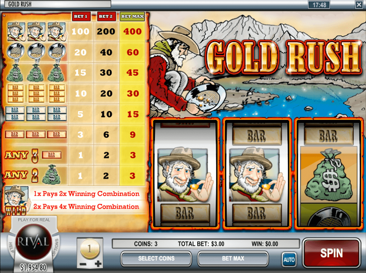 gold rush rival automat online