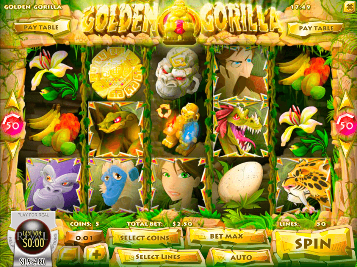 golden gorilla rival automat online