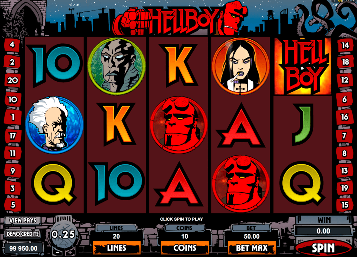 hellboy microgaming automat online 