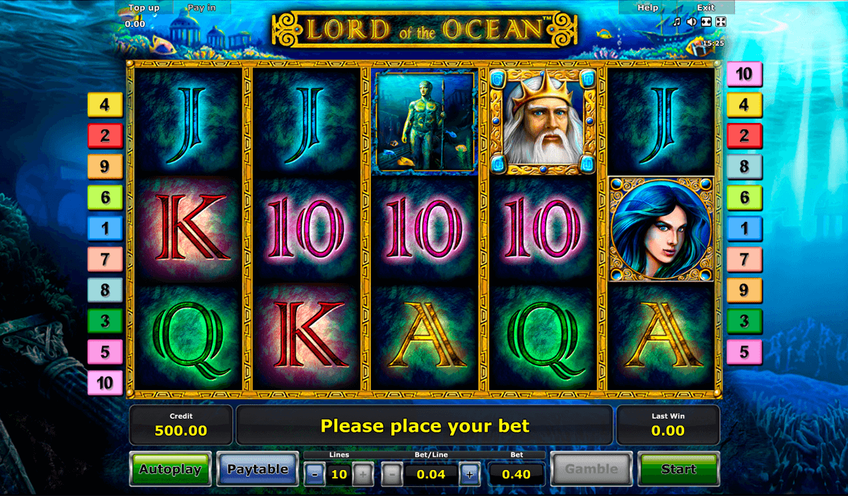 lord of the ocean novomatic automat online
