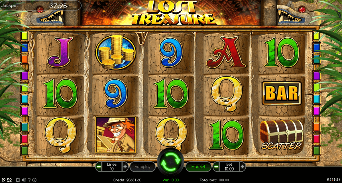 lost treasure wazdan automat online