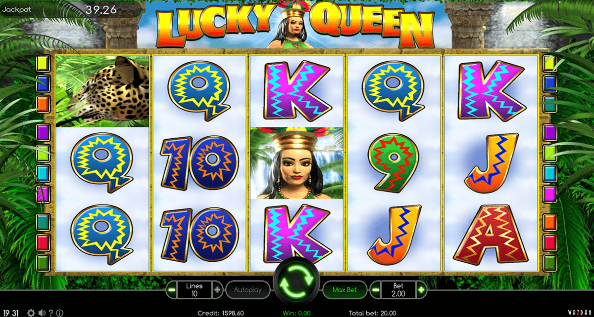 lucky queen wazdan automat online 