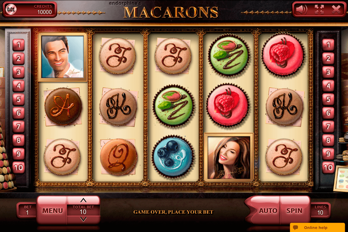 macarons endorphina automat online