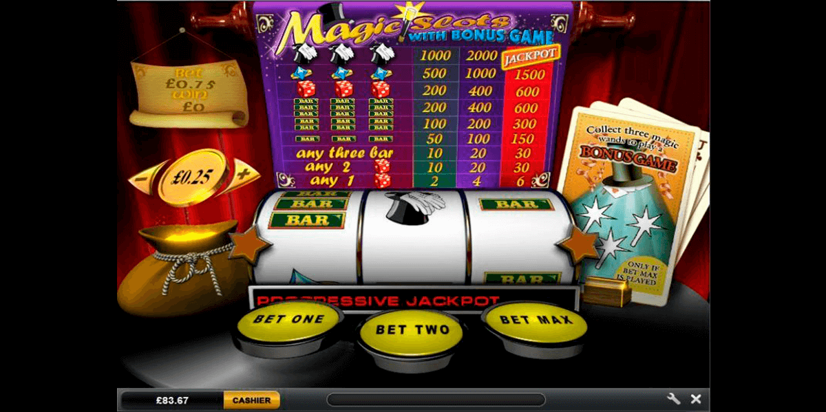 magic slots playtech automat online 
