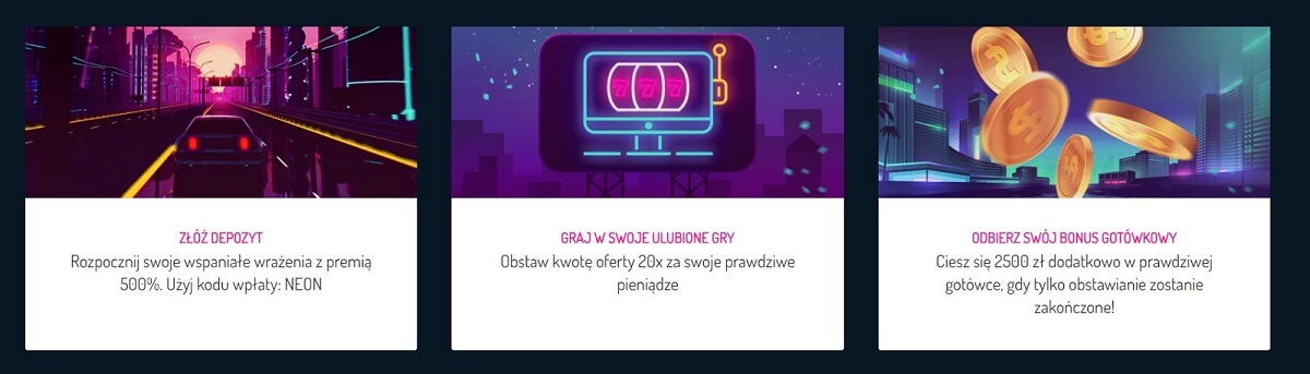 Neon Vegas Casino Online |ᐉ Kasyno Recenzja, Opinie, Bonusy