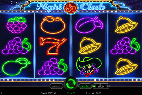 night club  wazdan automat online