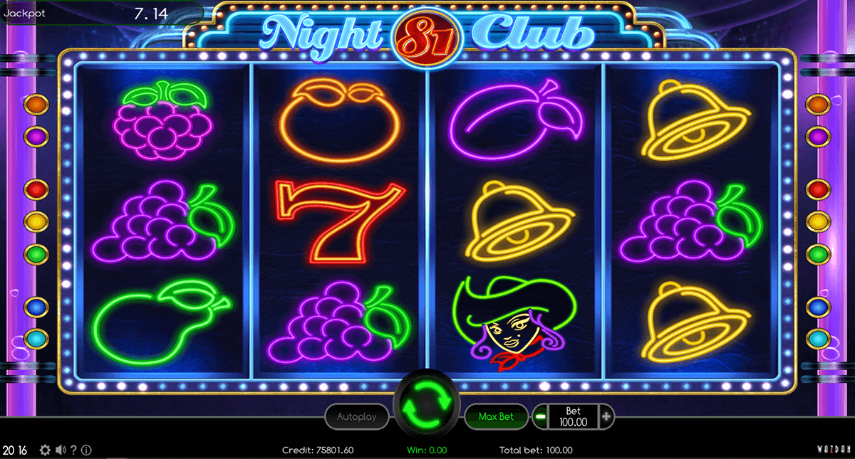 night club 81 wazdan automat online 