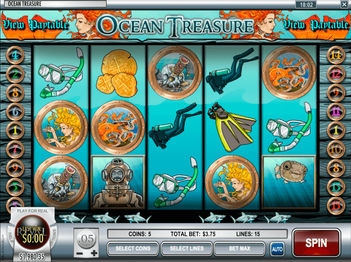 ocean treasure rival automat online