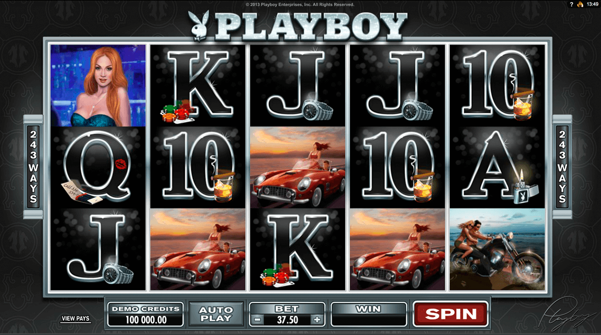playboy microgaming automat online 