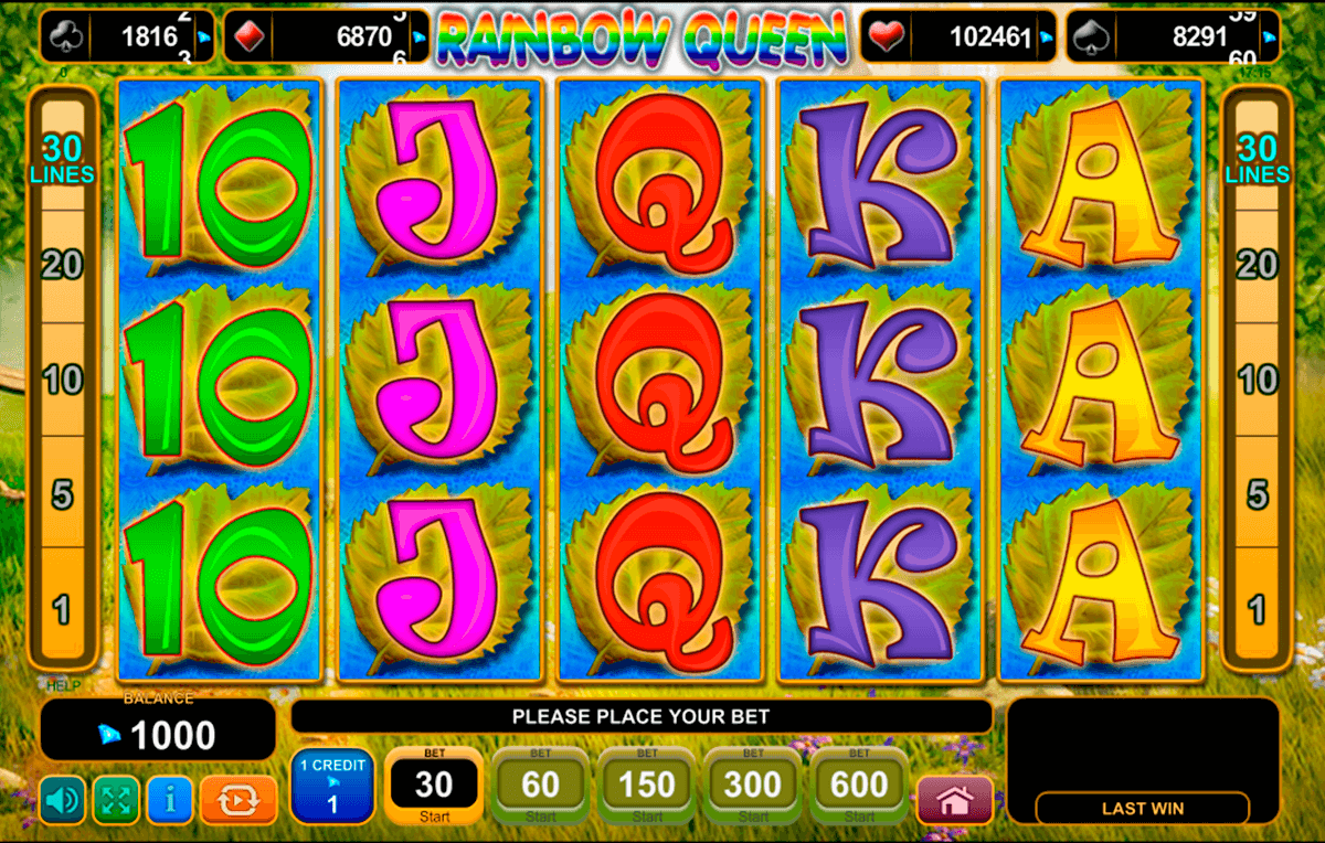 rainbow queen egt automat online