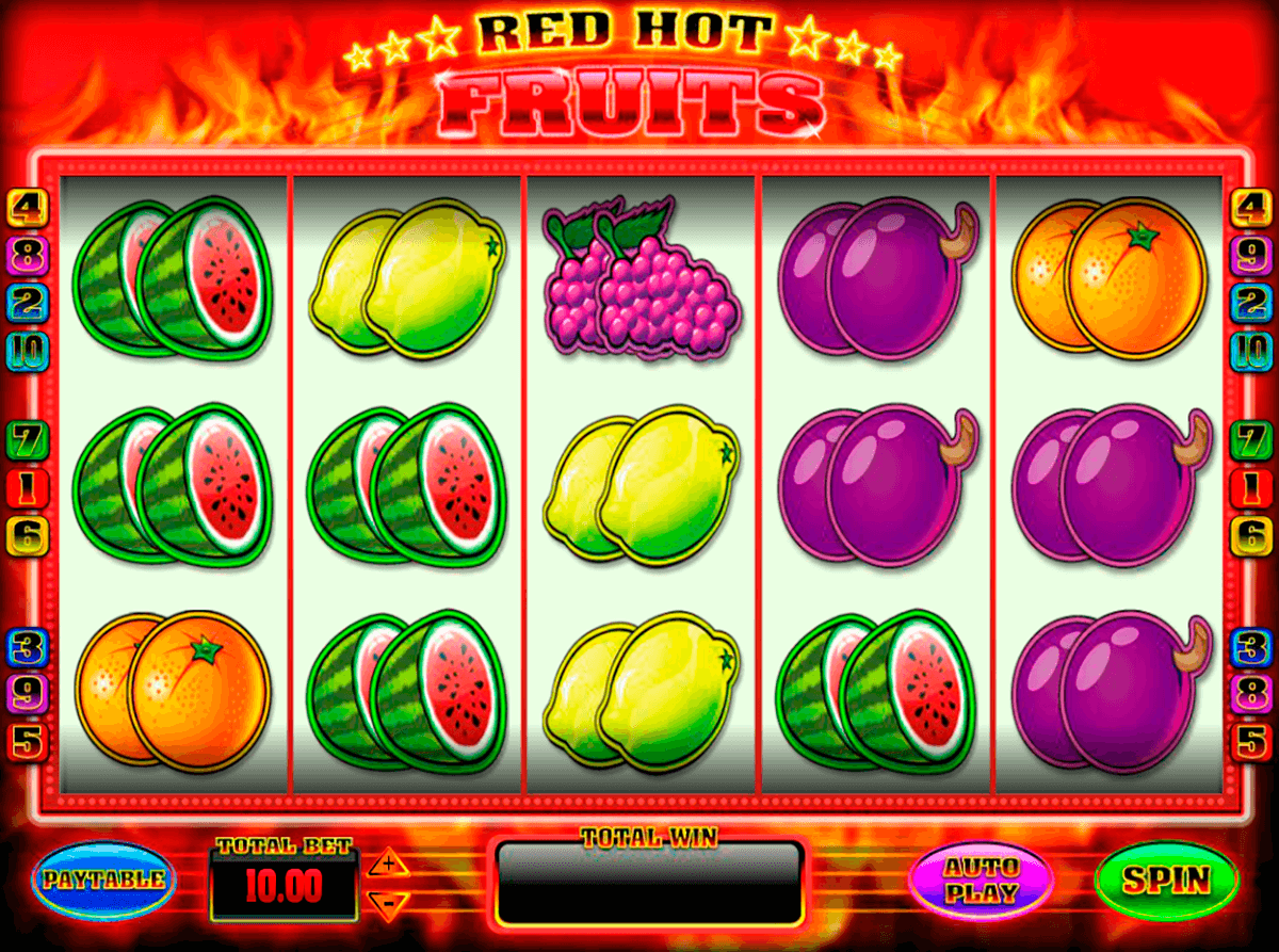 red hot fruits blueprint automat online 