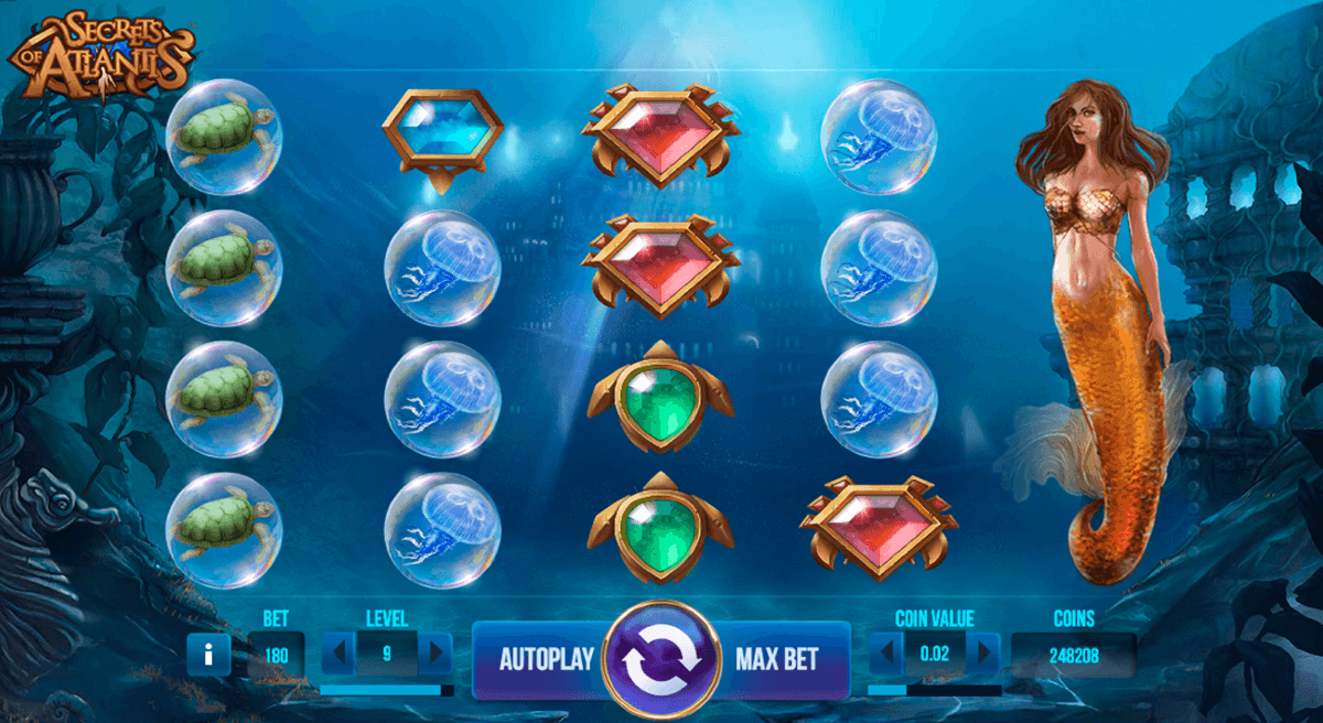 secrets of atlantis netent automat online