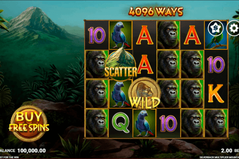silverback multiplier mountain just for the win automat online