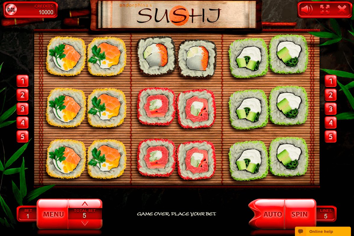 sushi endorphina automat online 