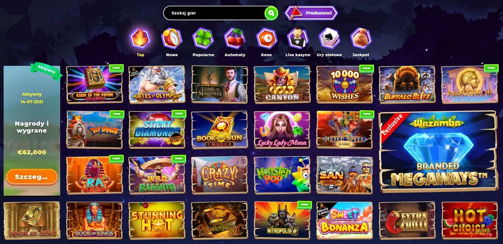 wazamba casino